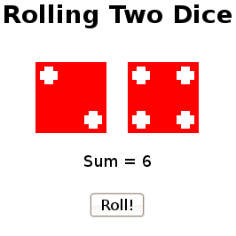 Rolling Two Dice